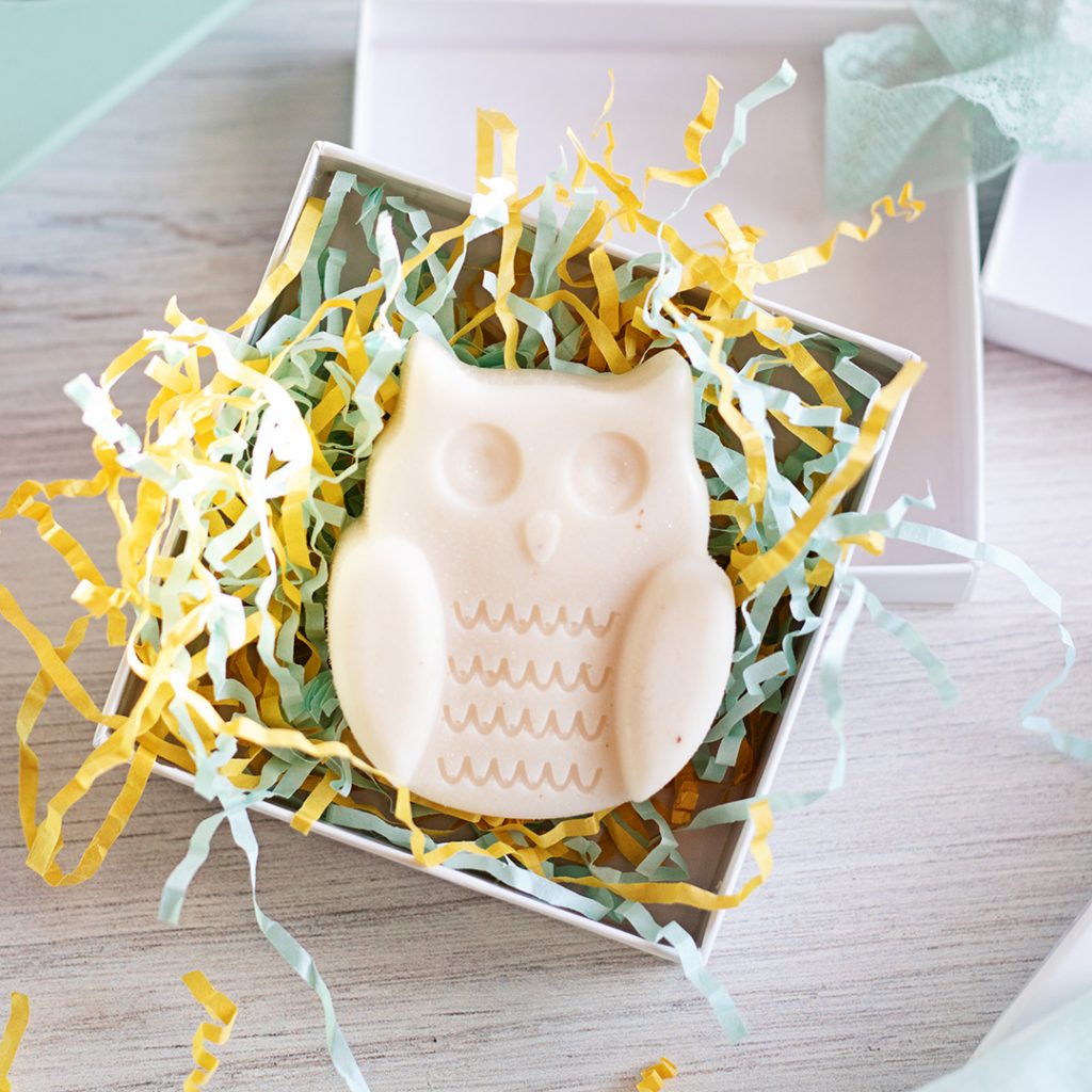 You can’t go wrong making these adorable Owl Goat Milk And Honey Soap teacher gifts. With just 2 ingredients the process is ultra-quick! So, your kids can take part in making a unique teacher gift and get back to playing. 