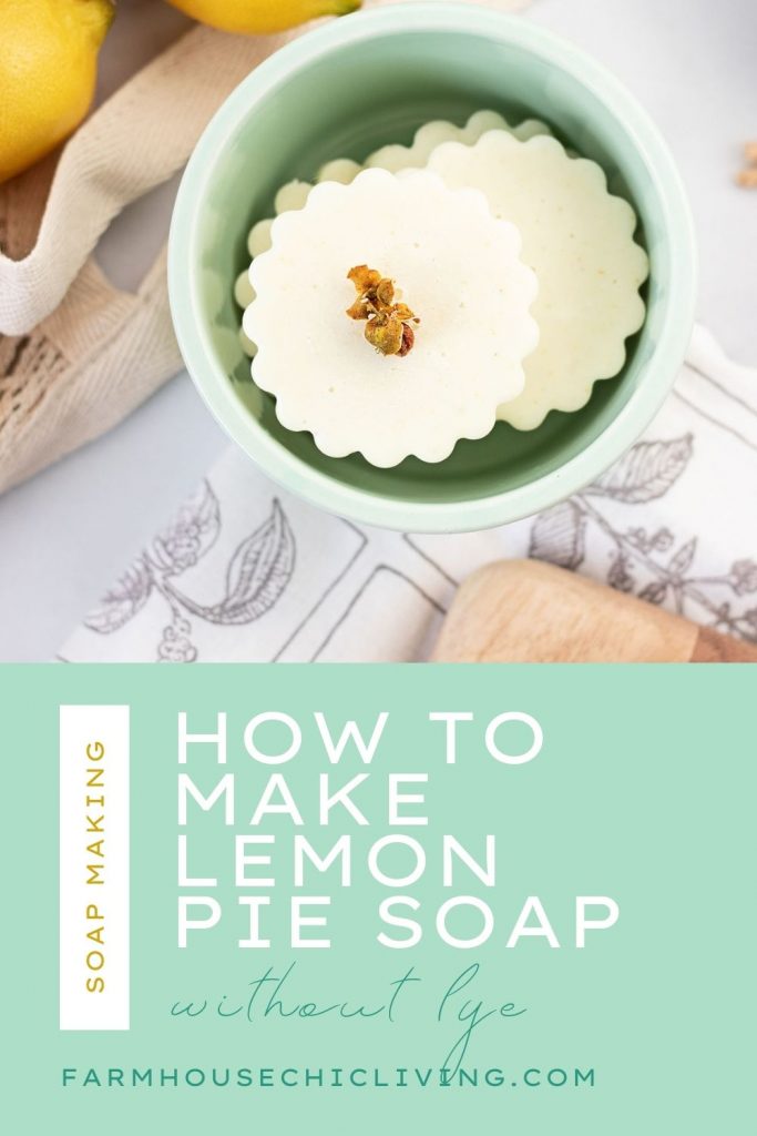 How To Make Lemon Meringue Pie Soap Tarts 