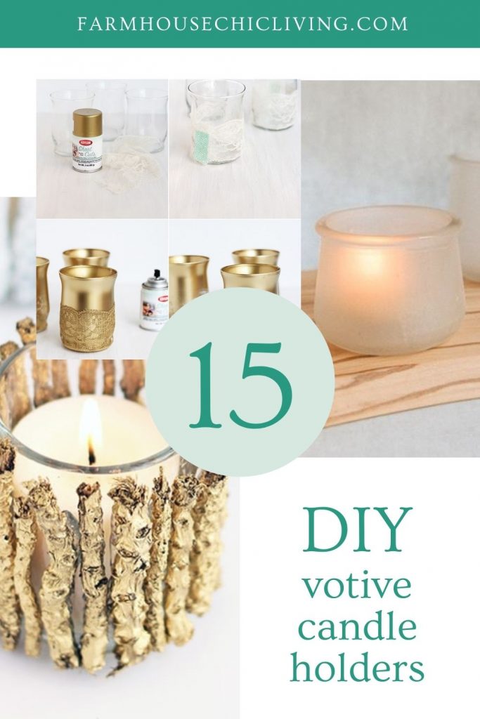 Need some votive candle holder ideas? Look no further than these 15 creative candle decorating ideas for any space. 